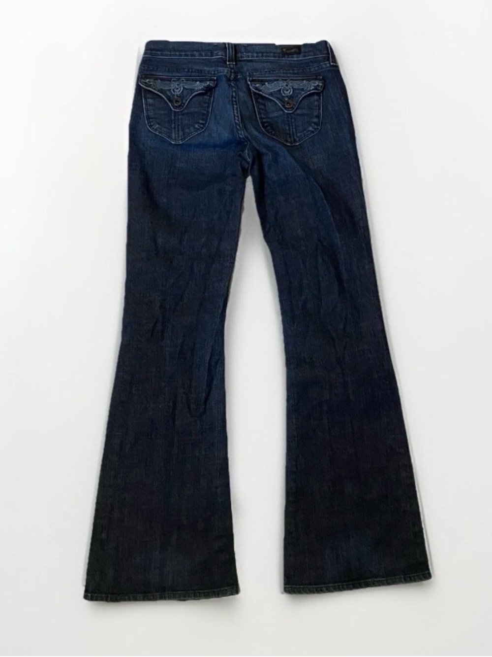 Lucky Brand 2/26 Zoe regular length dark wash boot cut blue jeans